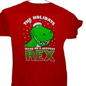 Disney Story meduim REX Toy Story red T-Shirt meduim